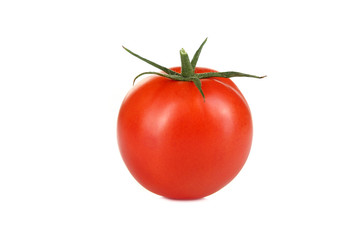 Tomate isoliert auf Weiß