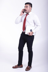 Businessman isolated.