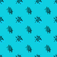 Seamless background pattern with various colored spots.