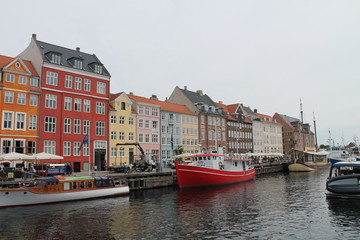 Le canal Nyhavn à Copenhague