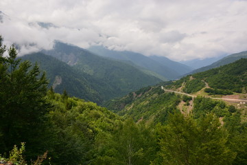 Georgia, Svaneti, mountains
