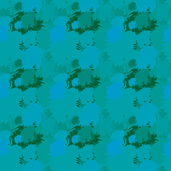 Seamless background pattern with various colored spots.