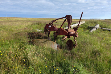 Matériel abandonné