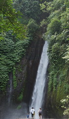 Fototapeta na wymiar Munduk Waterfall on Bali