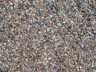 Abstract background texture, Colorful sea stones, top view