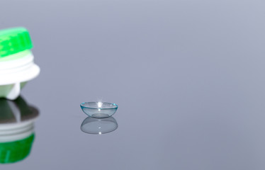 Contact Lens With Plastic Case 4