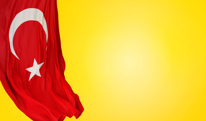 Turkey Flag, Flag design and presentation study