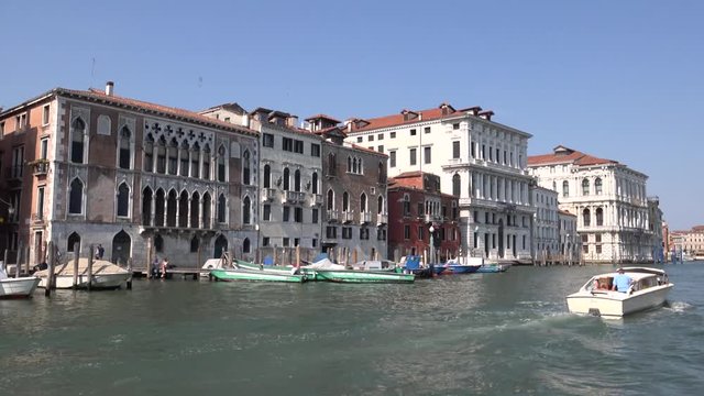 Le grand canal &agrave; Venise