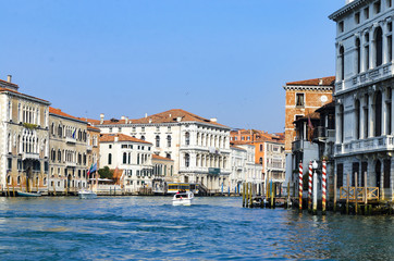 Fototapeta na wymiar Grand Canal in Venice at day, Italy