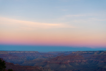 Fototapeta na wymiar Grand Canyon views from the South Rim