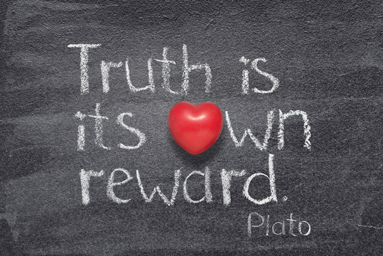 truth own reward Plato
