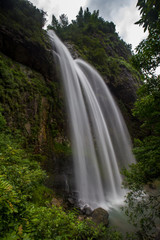 Fototapeta na wymiar silky waterfall