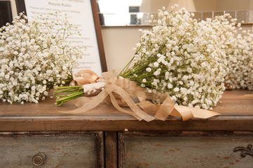 Baby's  breath wedding flowers