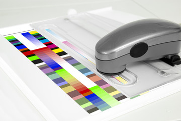 Measuring Color Swatches With Spectrometer