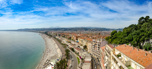 Coastline of Nica, France