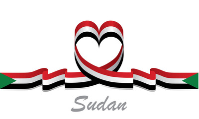 sudan love flag