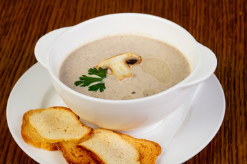 Mushroom cream soup