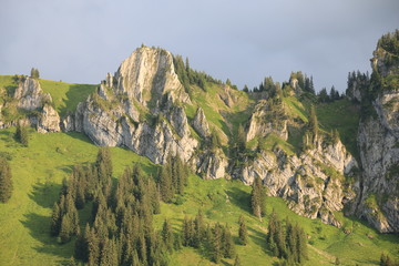 Allgäu - Berge - Balderschwang - Nagelfluh - Alpen