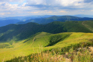 Obraz premium Mountain valleys Krasna