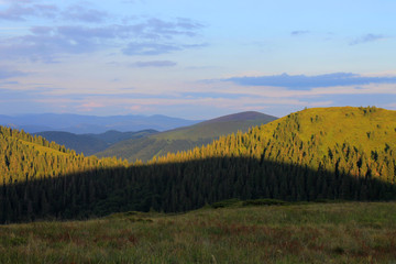 Mountain valleys Krasna