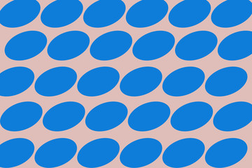 Obraz premium background beige with blue ovals
