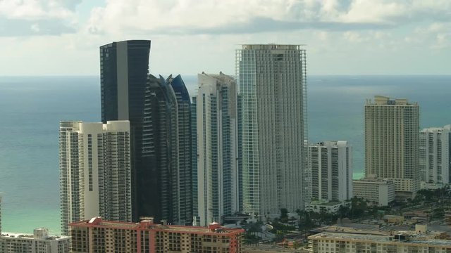 Florida mega structures aerial video