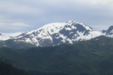 Fototapeta na wymiar Alaska Mountains