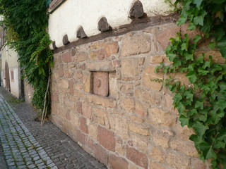 Mauer in Burrweiler, Edenkoben 054