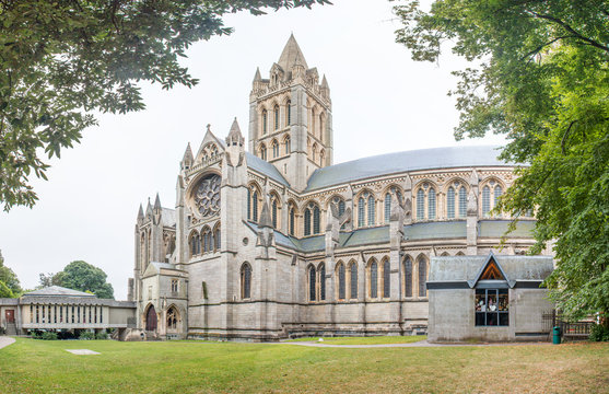 Truro Cathedral (Truru / Tryverow) West Cornwall South England UK