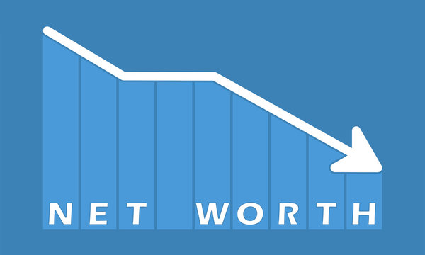 Net Worth - Decreasing Graph