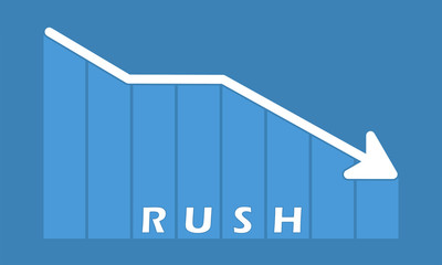 Rush - decreasing graph