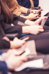 Using mobile phones in class