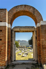 Izmir, Turkey, 24 May 2008: St. Jean Church at Selcuk