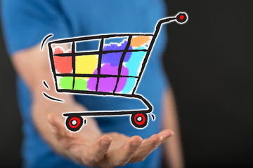 Concept of shopping