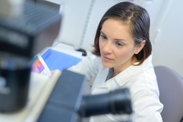 medical scientist conducting research