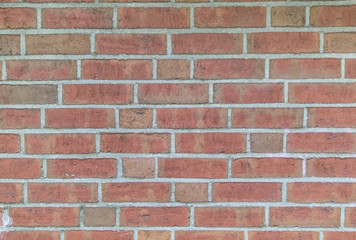 Red clinker bricks - background