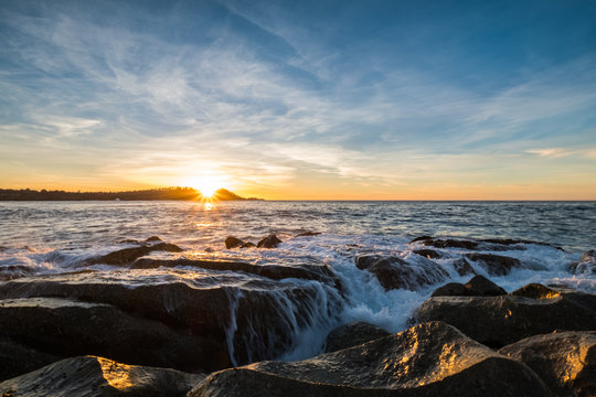 sonset ocean