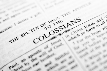Fototapeta premium The holy bible close up