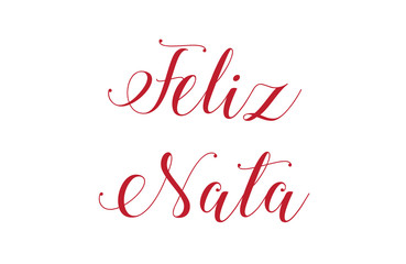 Illustration of  Feliz Nata