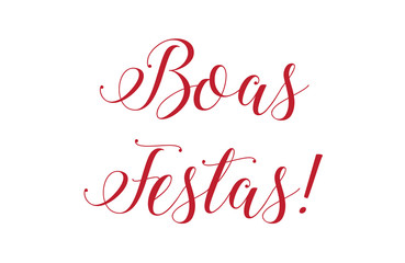 Illustration of  Boas Festas