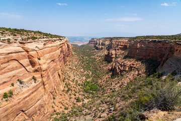 rocky mountain canyon