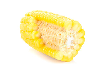Corn isolate on white background