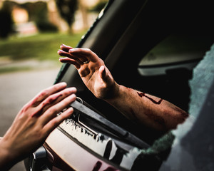 Hand Reaching for Help, Another Hand Coming to Help