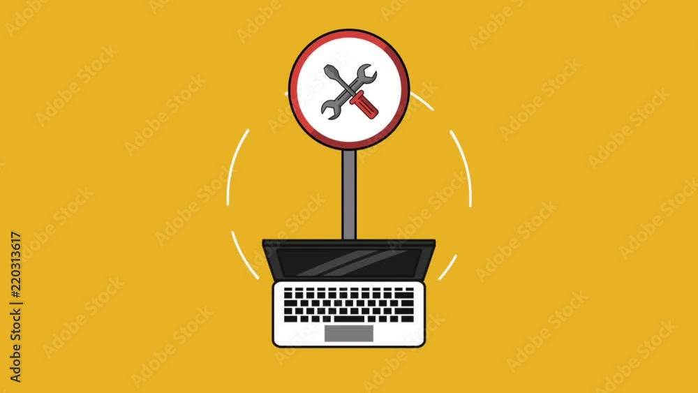Poster under construction website error 404 high definition animation colorful scenes
