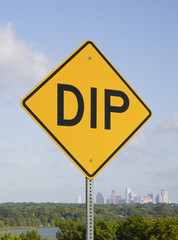 Yellow Dip Sign