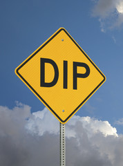 Yellow Dip Sign