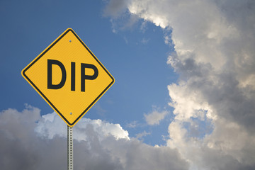 Yellow Dip Sign
