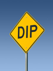 Yellow Dip Sign