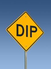 Yellow Dip Sign