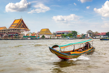 Long tail boat in Bangkok